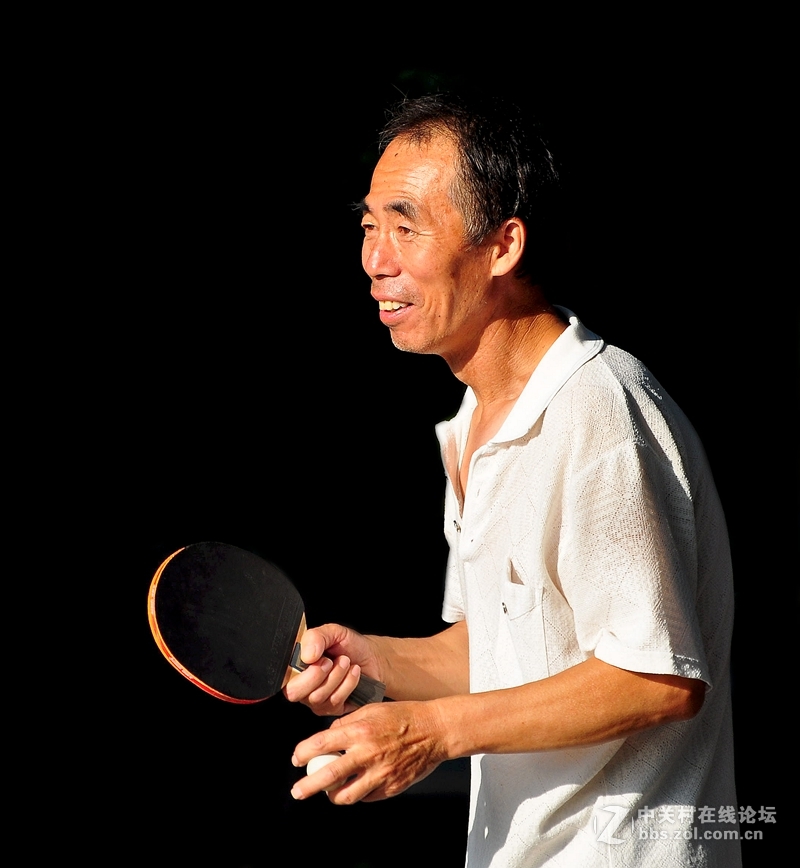 扫街---打乒乓球的大叔