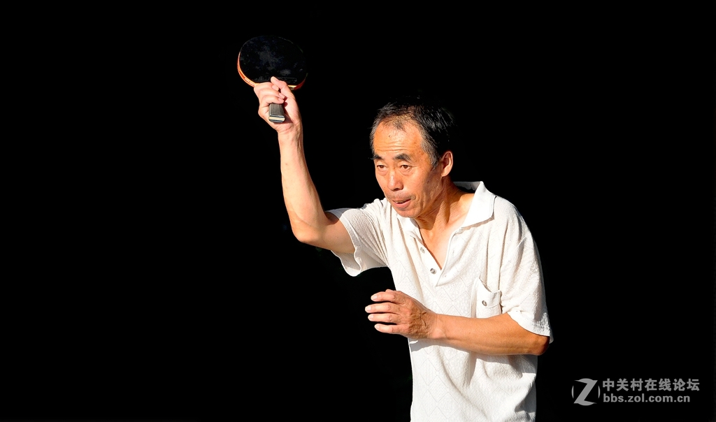 扫街---打乒乓球的大叔