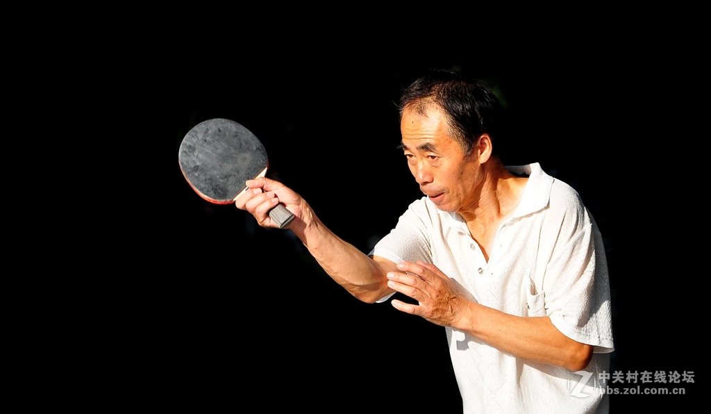 扫街---打乒乓球的大叔