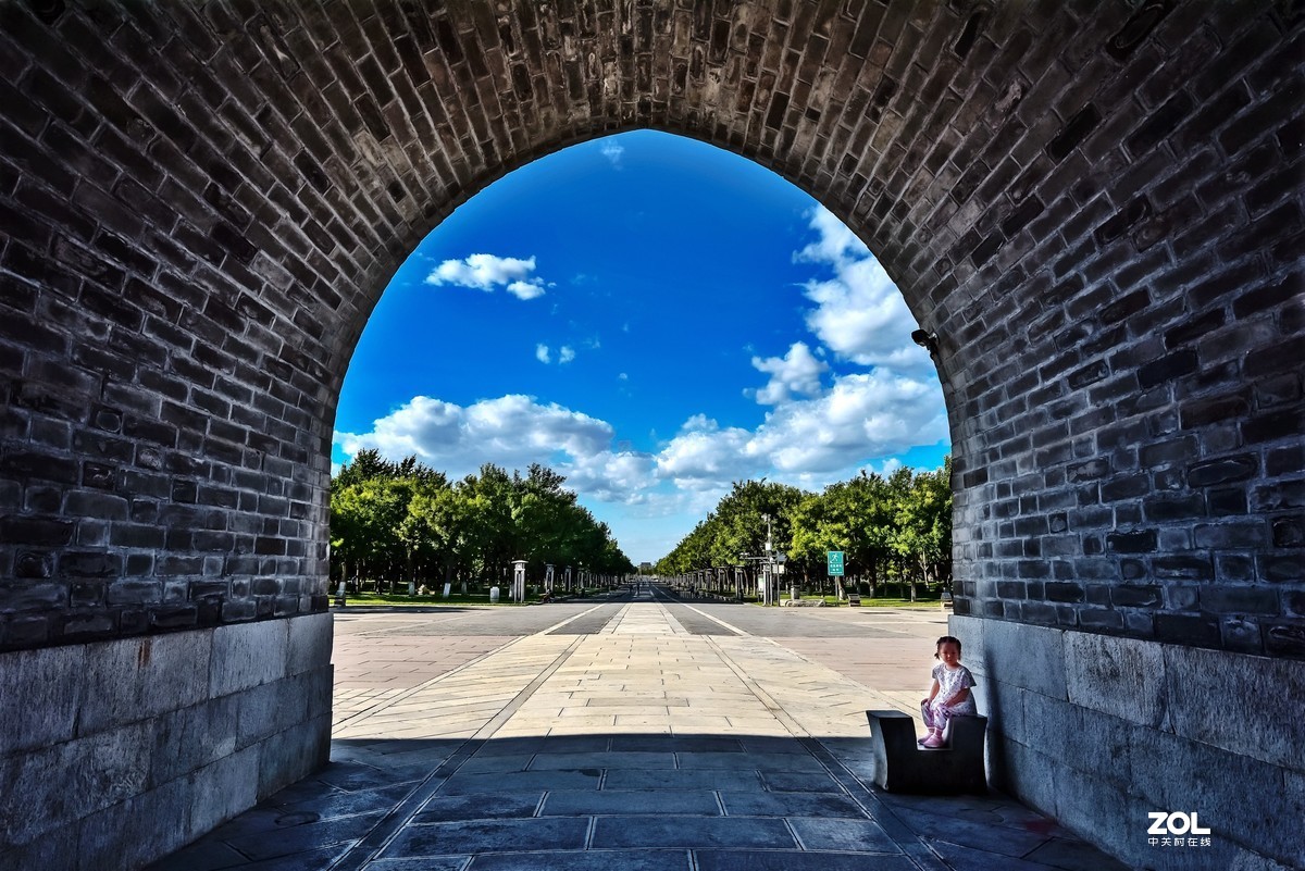 #回顾2019#今日永定门－－靓丽风景线