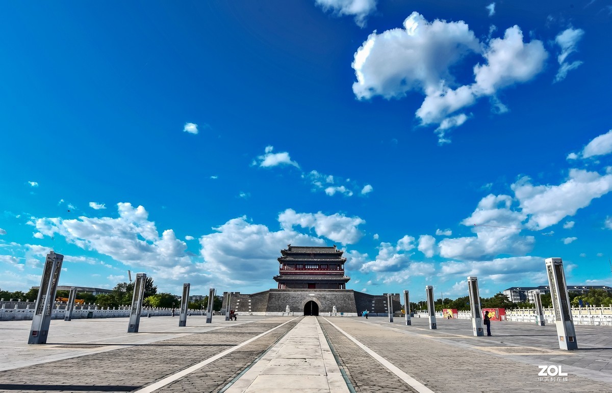 #回顾2019#今日永定门－－靓丽风景线