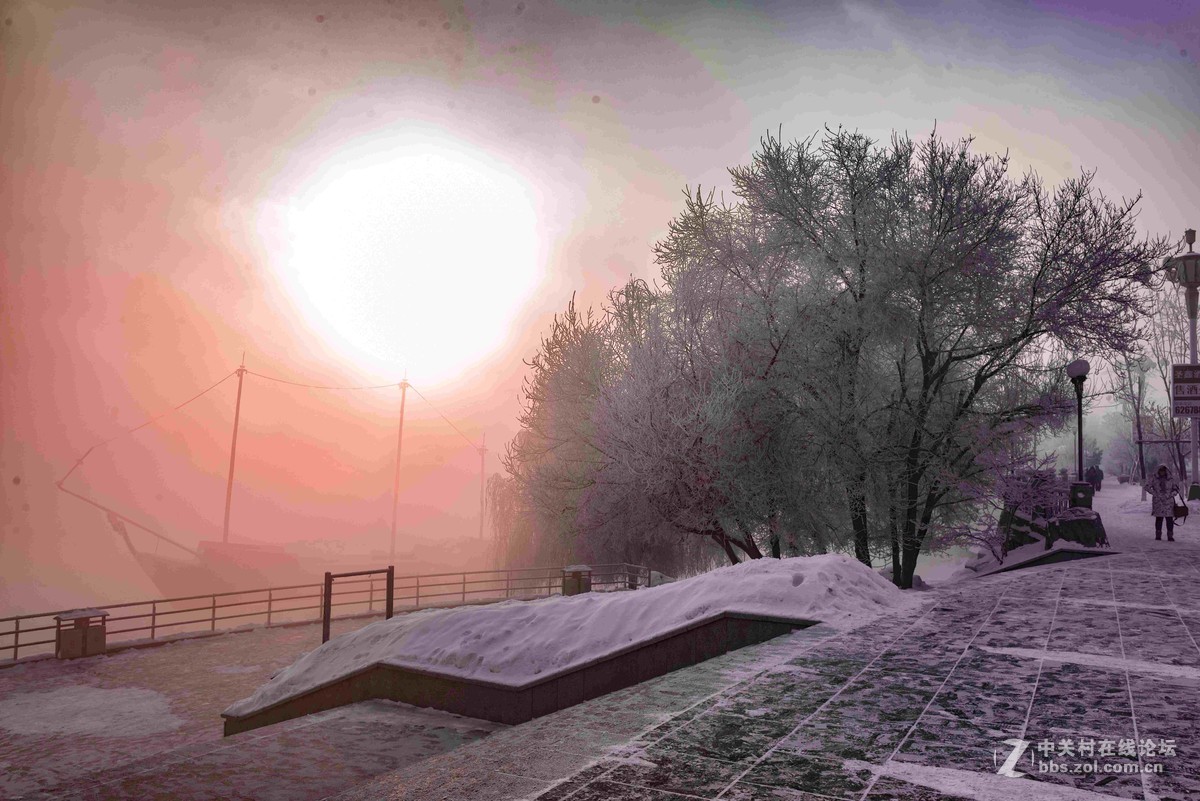 超凡脱俗的吉林雾凇