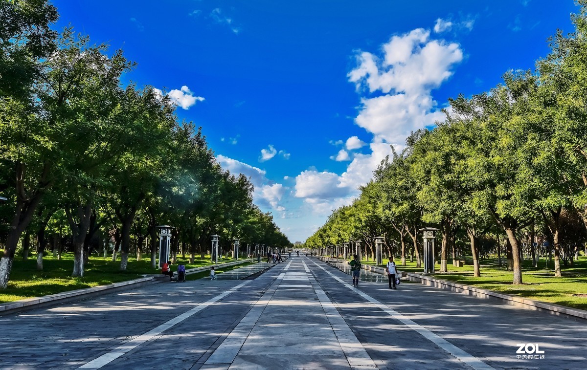 #回顾2019#今日永定门－－靓丽风景线