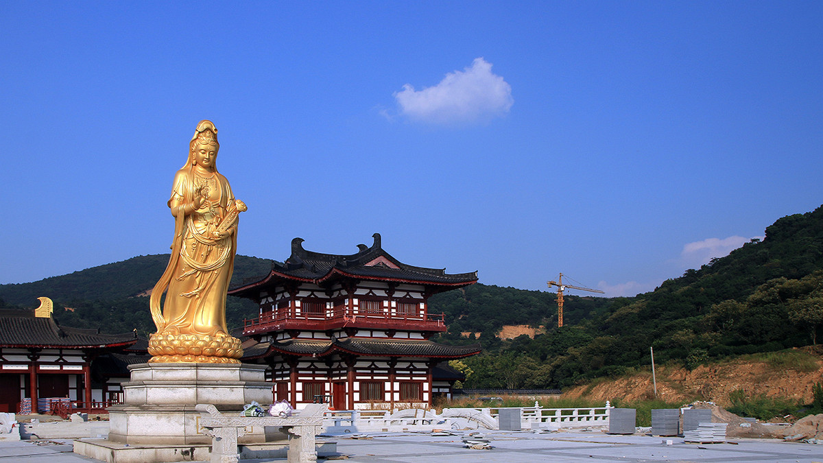 苏州西山大观音禅寺图片