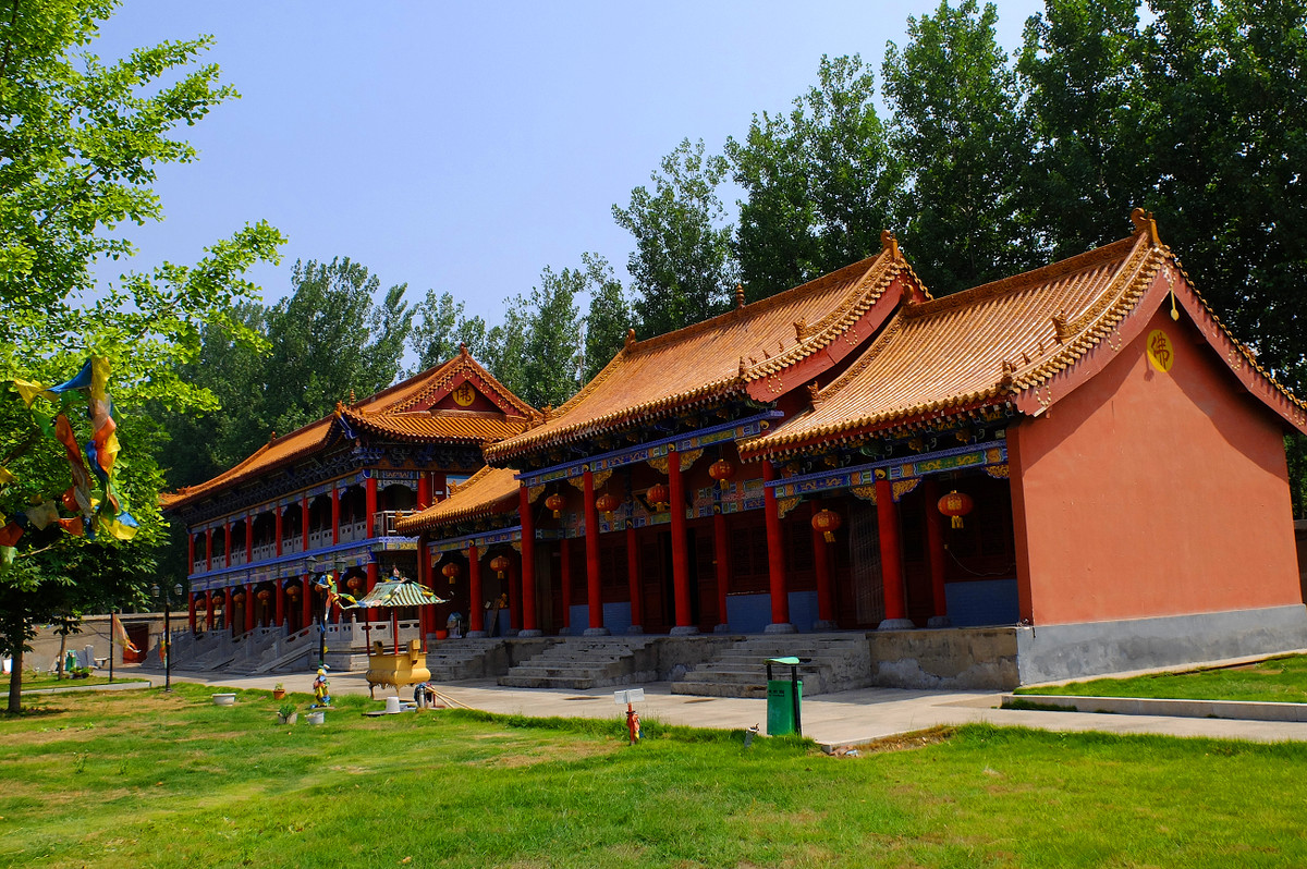 寺庙的色彩随拍