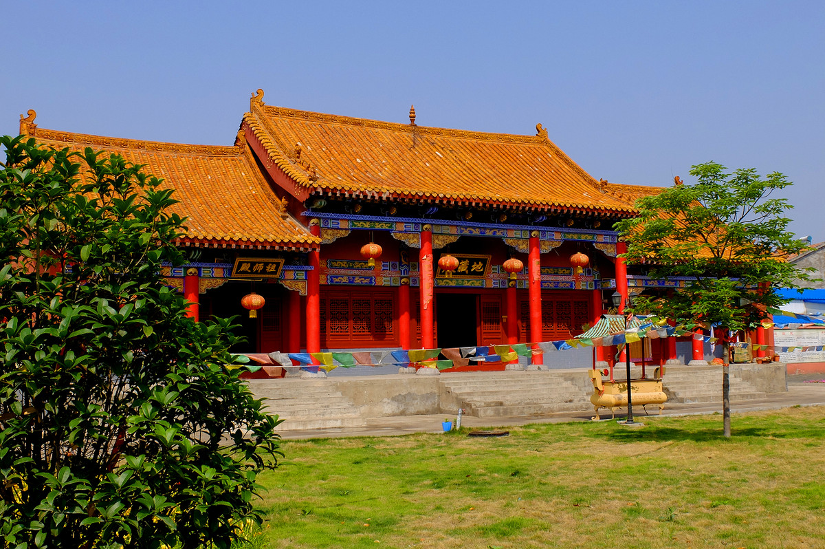 寺庙的色彩随拍