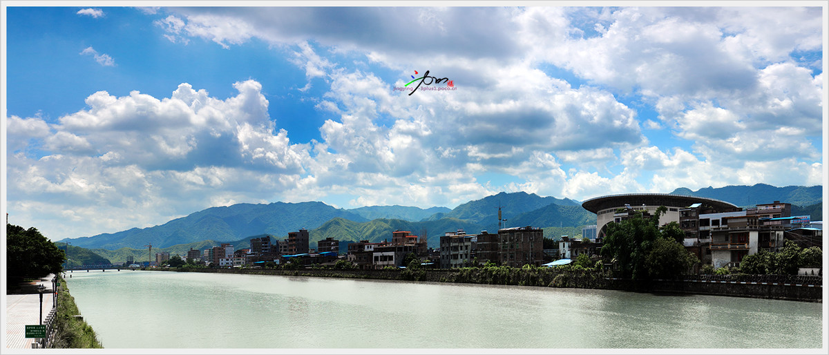 烈日下的丰城（全景）-中关村在线摄影论坛
