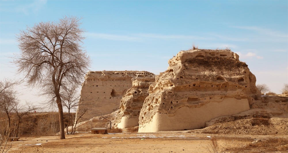 陕西游记—靖边县东晋大夏国都统万城遗址