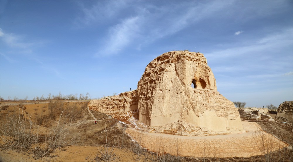陕西游记—靖边县东晋大夏国都统万城遗址