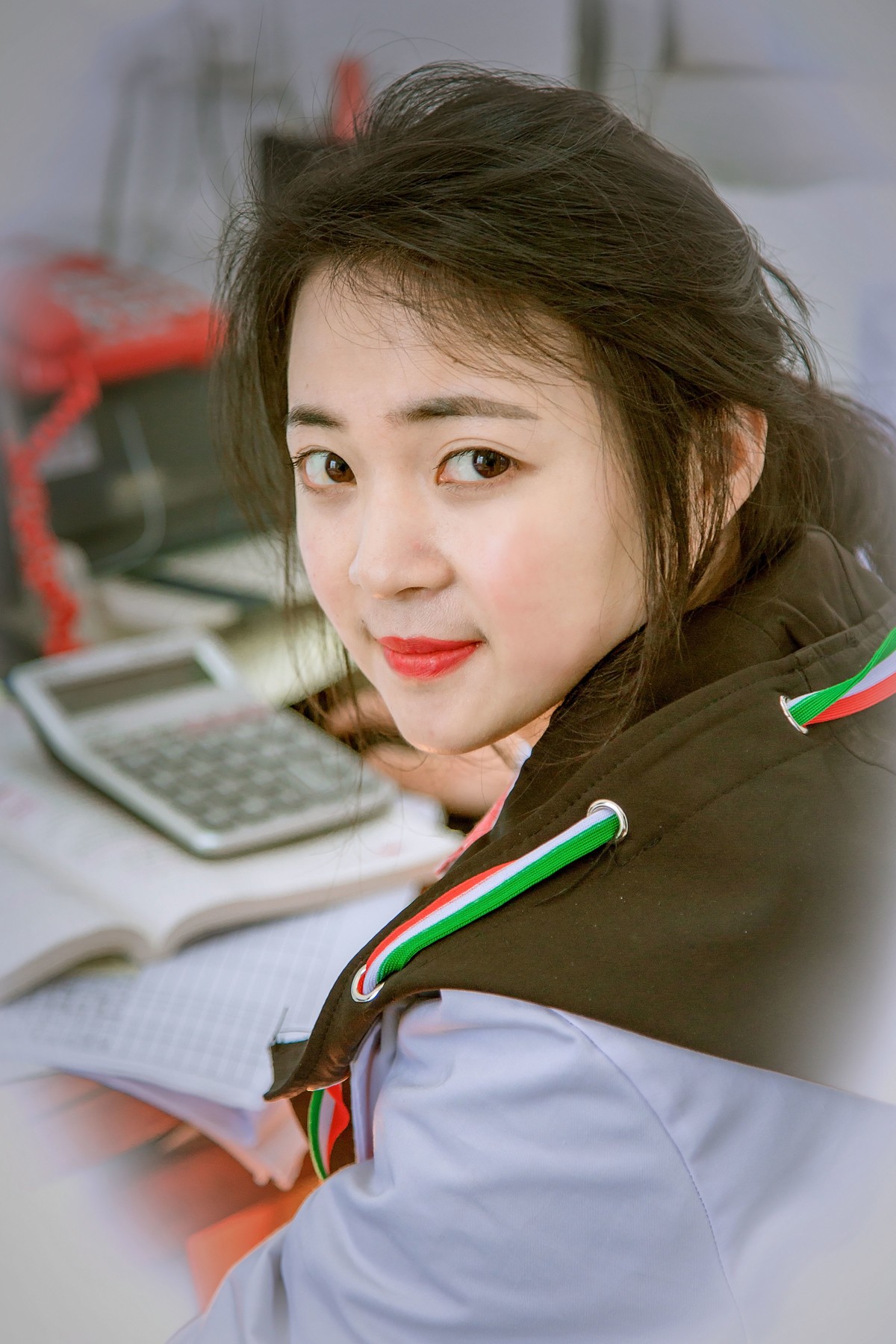 如影人像小护士的工作生活照