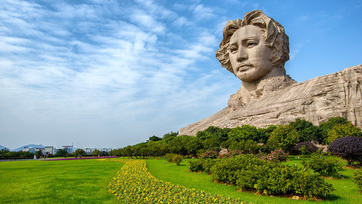长沙橘子洲风景