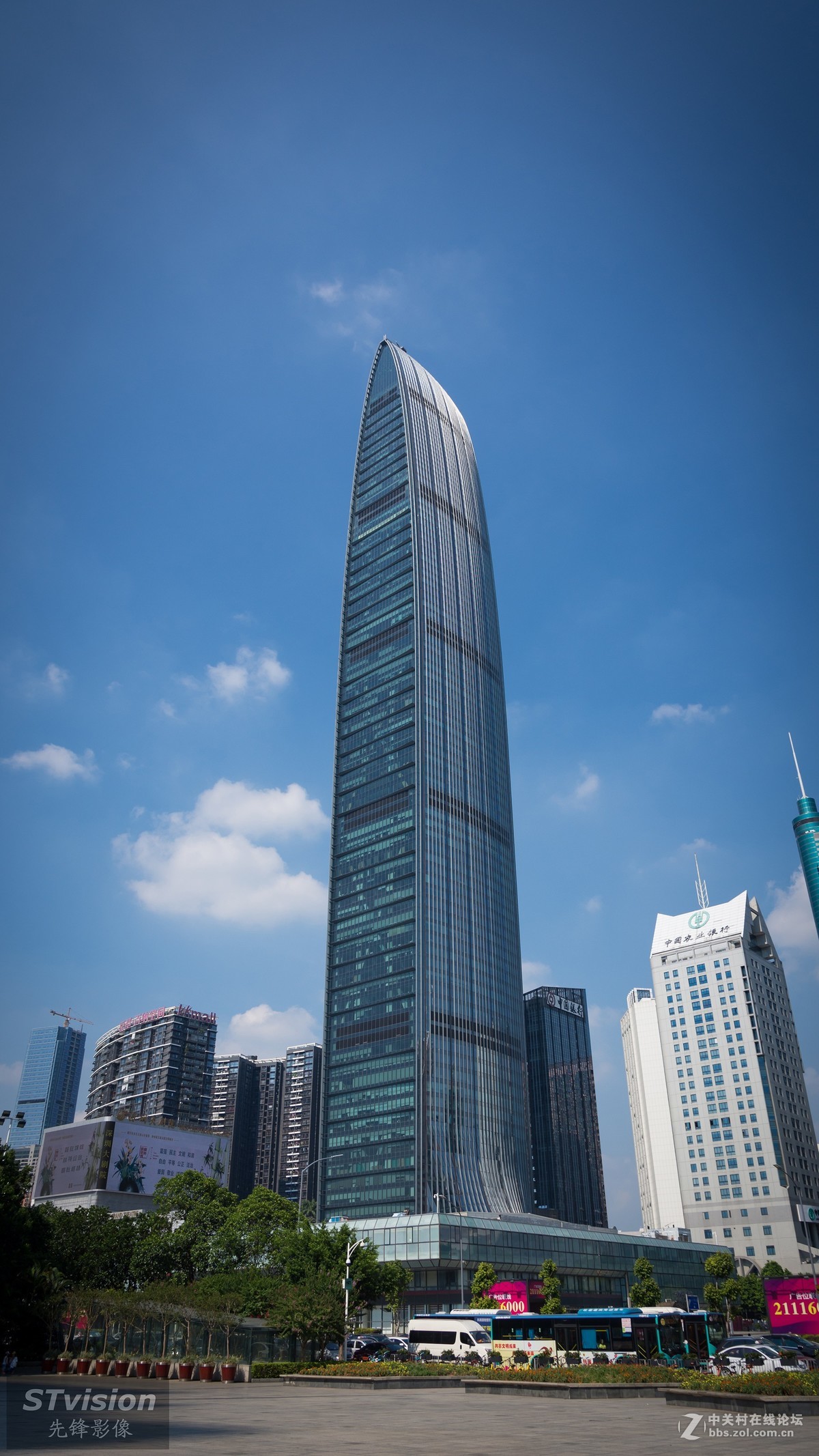 我眼中的深圳系列之京基100大厦华强北深南中路