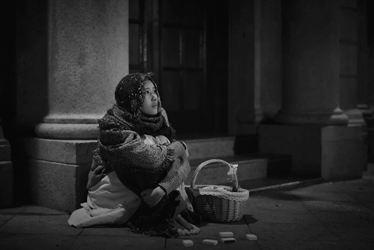 ［卖火柴的女孩］－模特／丽娜