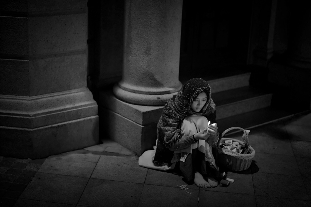 ［卖火柴的女孩］－模特／丽娜