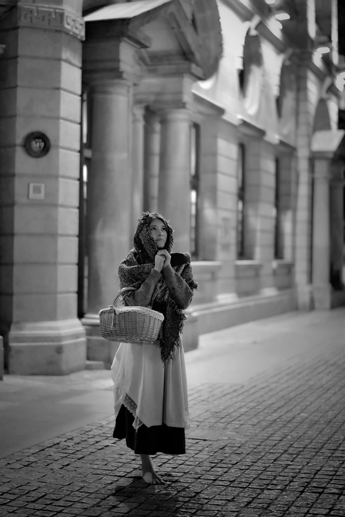 ［卖火柴的女孩］－模特／丽娜