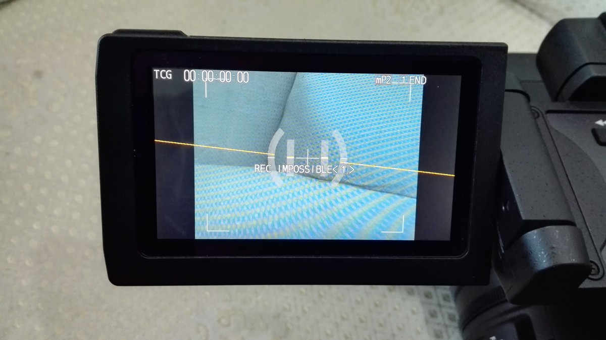 我的摄像机（aj-px285mc）不能录制，请高手帮忙