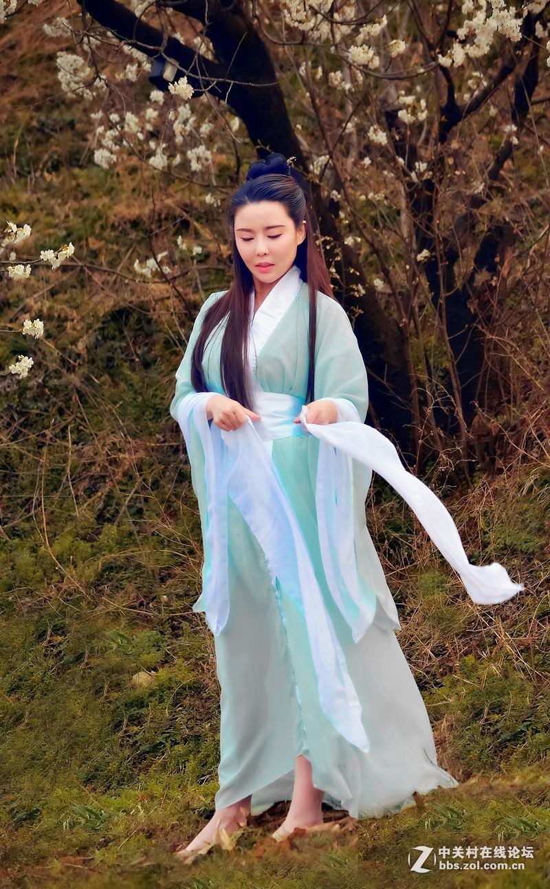 尼康55m～300m樱桃沟蹭拍人像