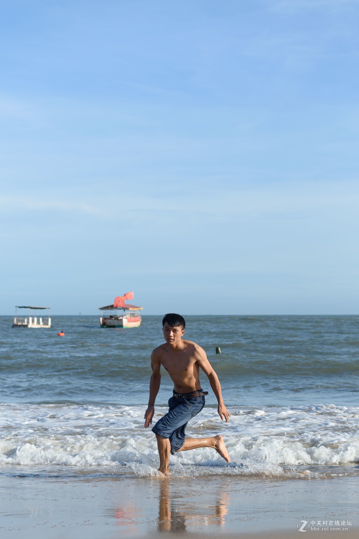 海边游玩