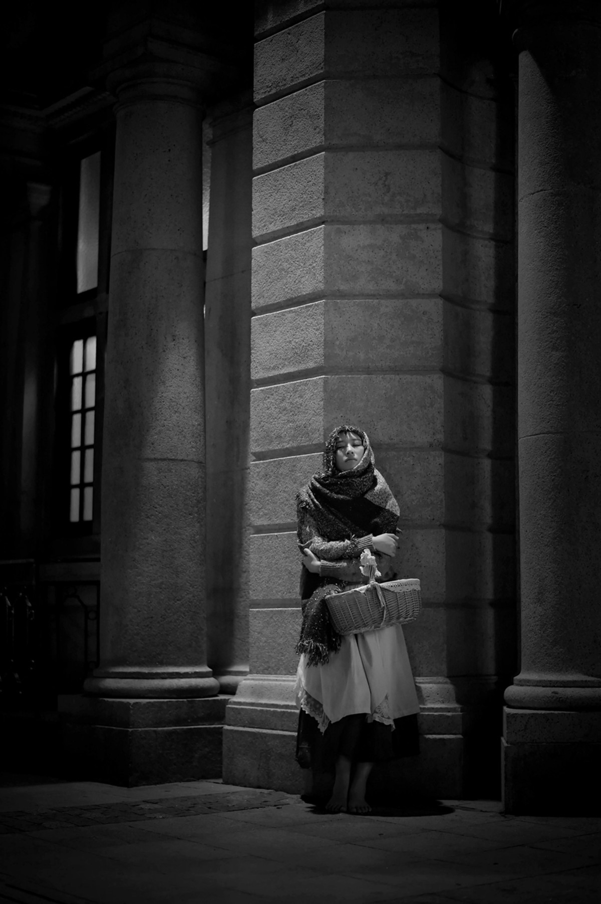 ［卖火柴的女孩］－模特／丽娜