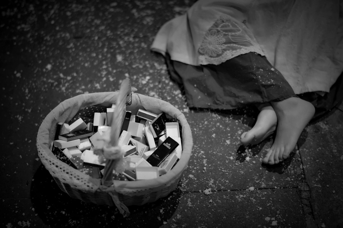 ［卖火柴的女孩］－模特／丽娜