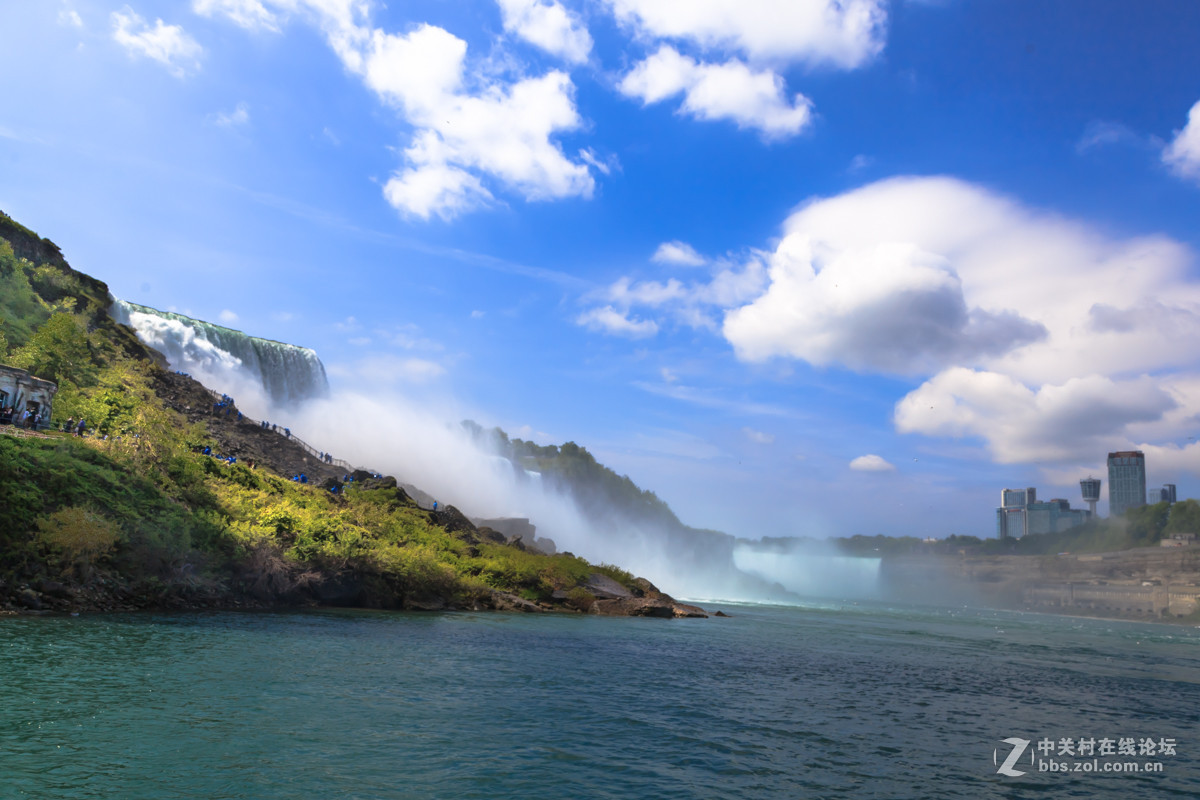 尼亚加拉大瀑布景区掠影【2】---祝贺老朋友空中的烟云荣任静物摄影星空(中国)首席版主