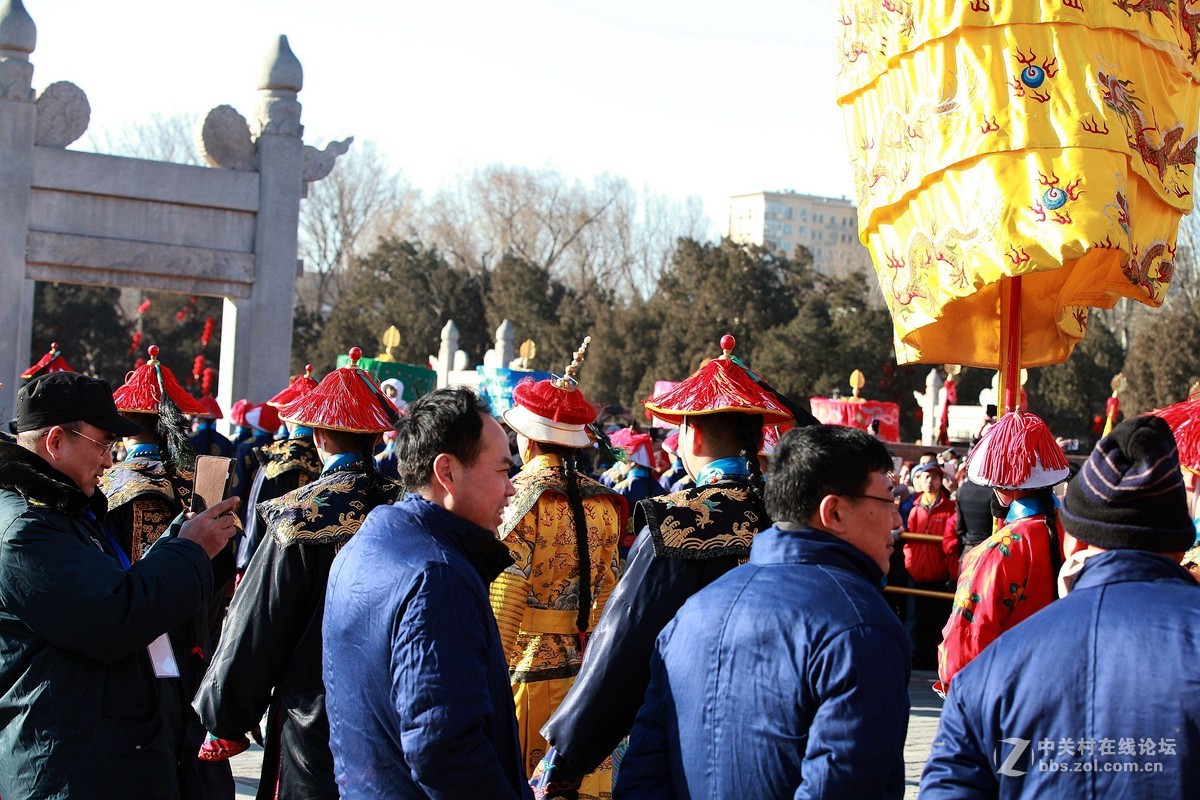 地坛庙会上的皇帝祭祀仪式