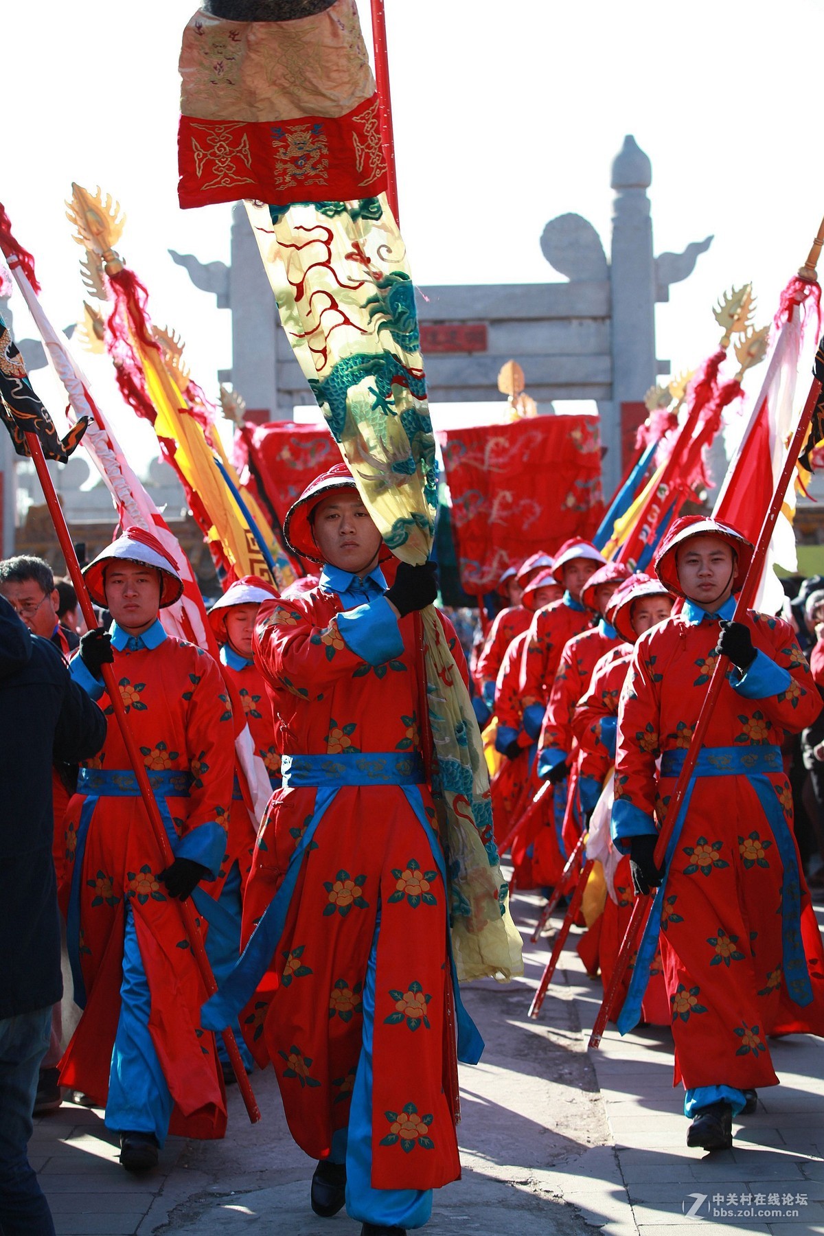 地坛庙会上的皇帝祭祀仪式