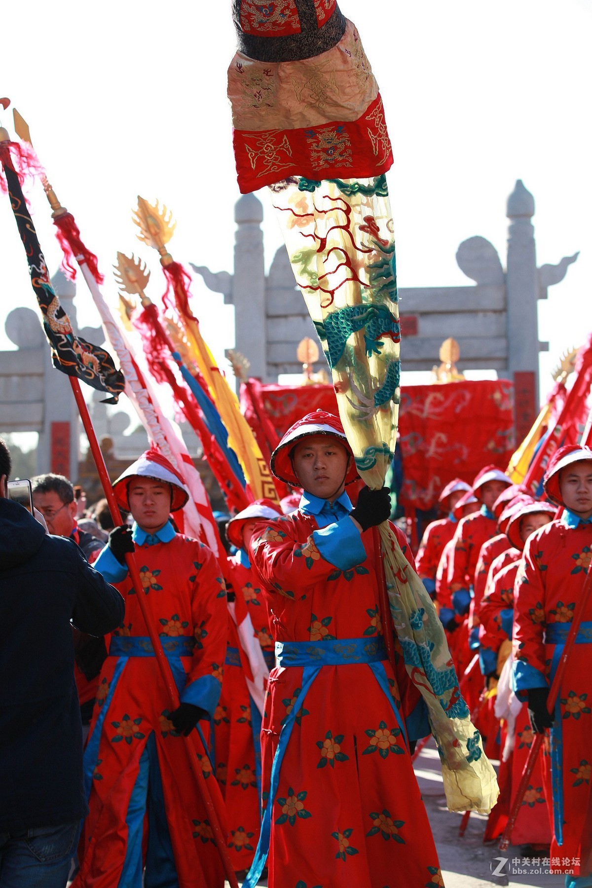 地坛庙会上的皇帝祭祀仪式