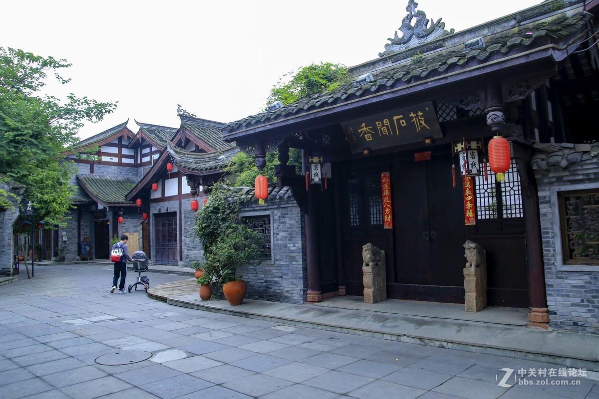 平沙落雁(平乐古镇上)
