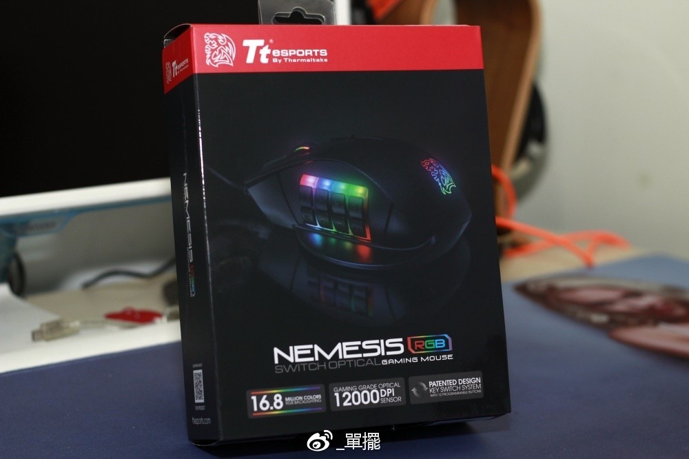 【單擺出品】Tt nemesis复仇者 鼠标品尝
