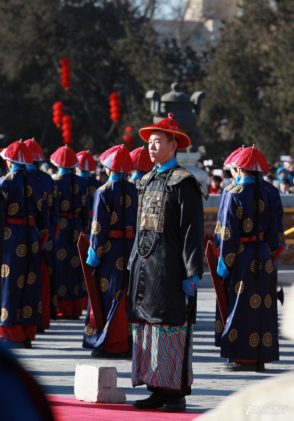 地坛庙会上的皇帝祭祀仪式