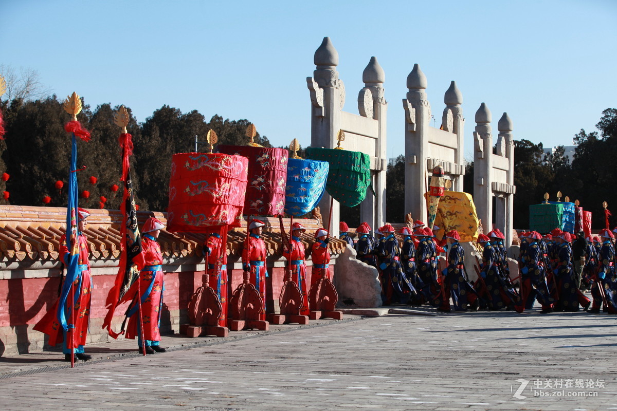 地坛庙会上的皇帝祭祀仪式