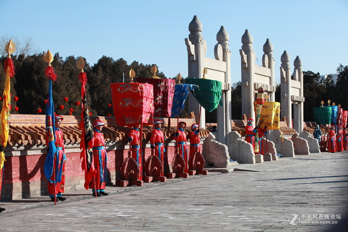 地坛庙会上的皇帝祭祀仪式