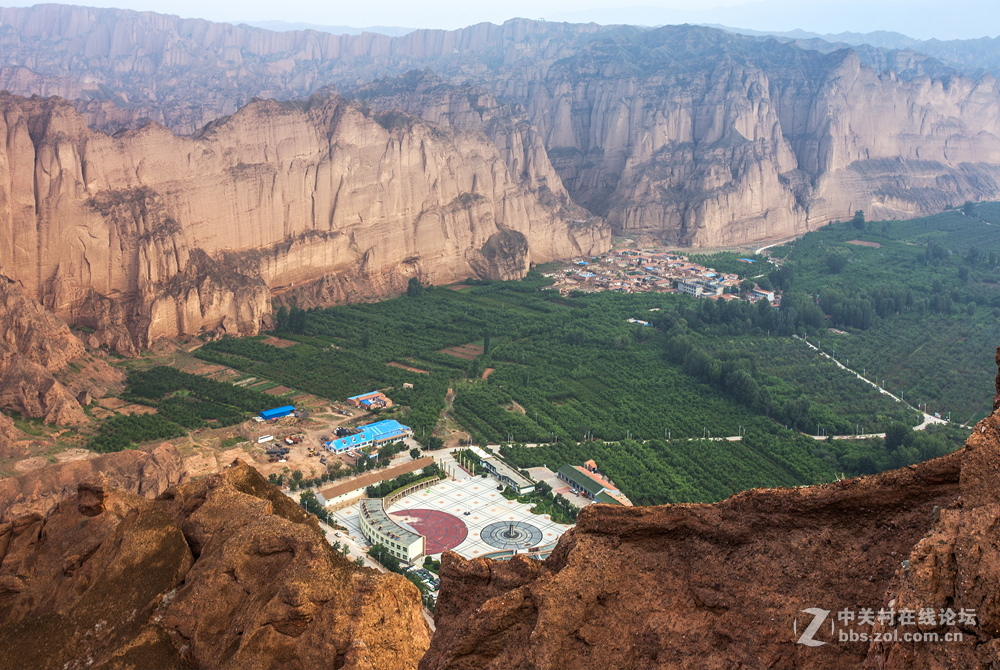 黄河石林龙湾村