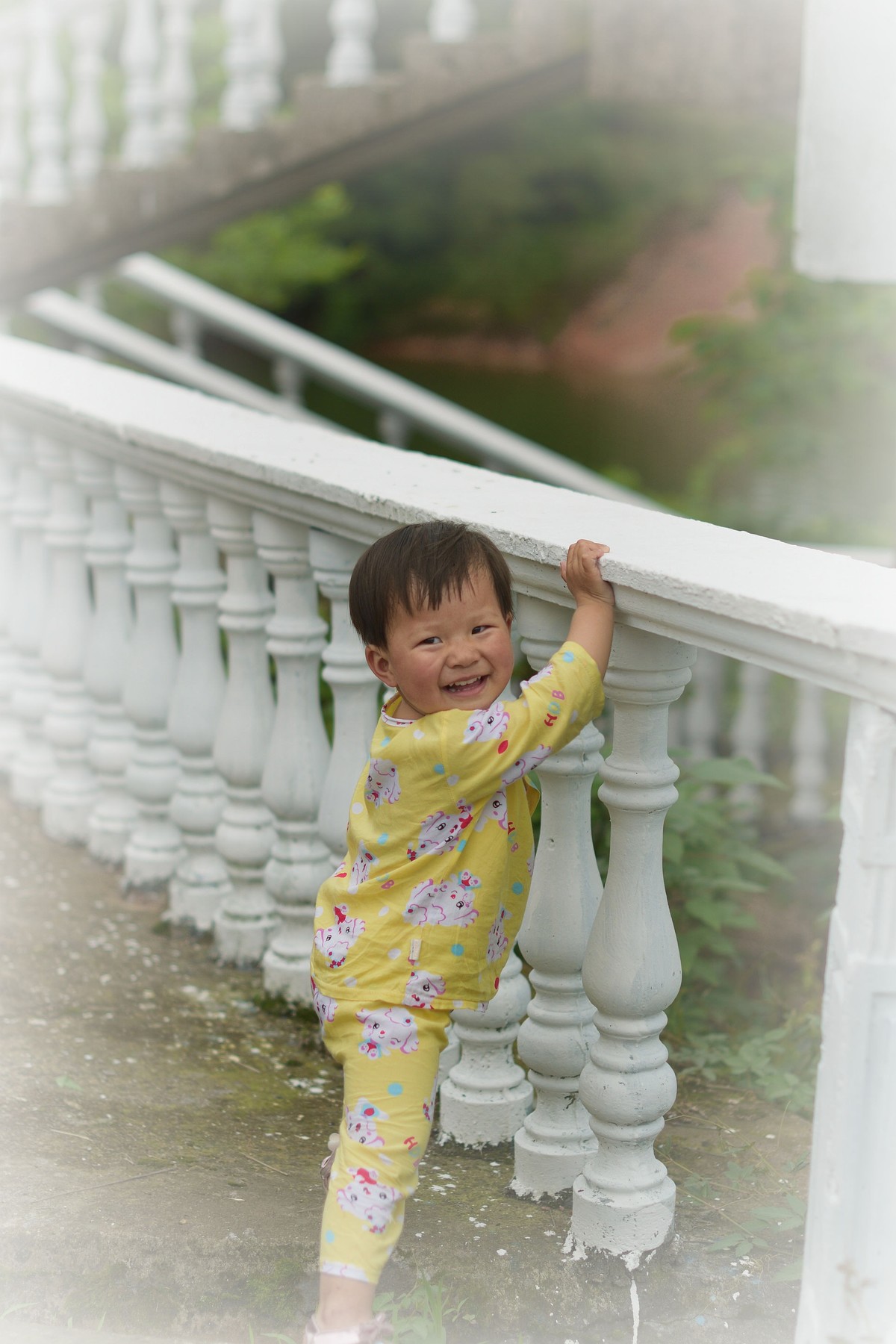 郊拍“小卖萌”