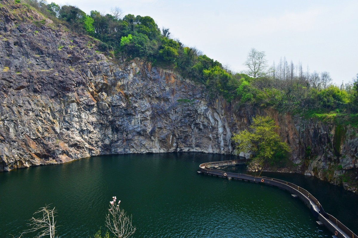 d5600上海辰山植物园之矿坑东方绿洲手机app后期处理过