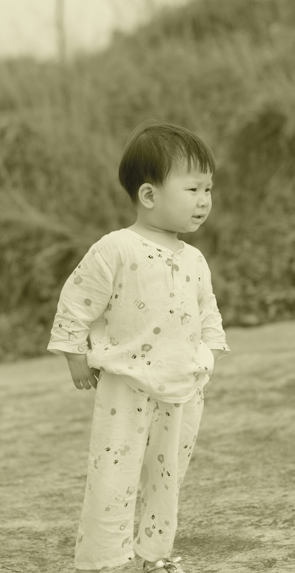 郊拍“小卖萌”