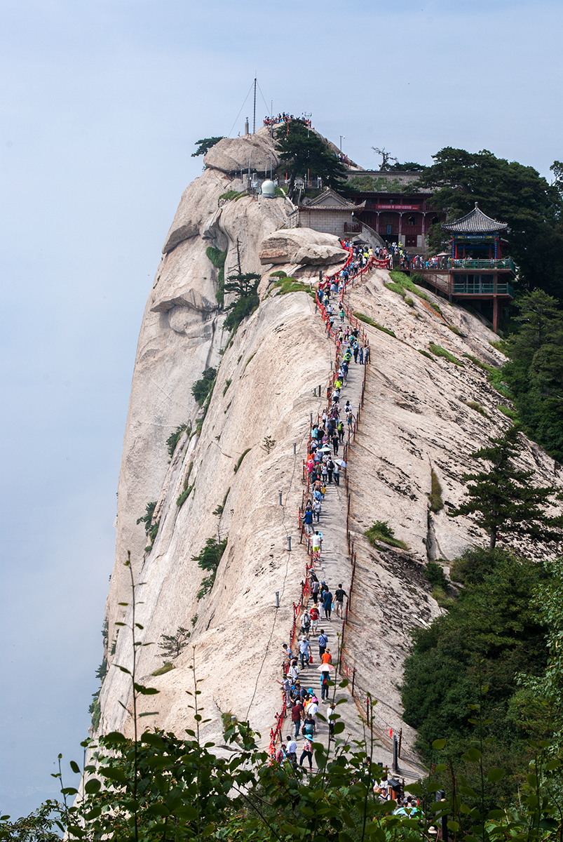 西岳华山之华山论剑