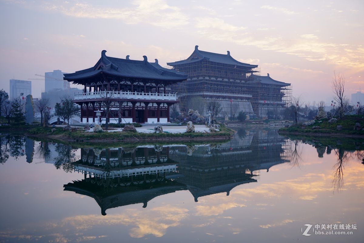 隋唐皇家园林九州池即将完美呈现