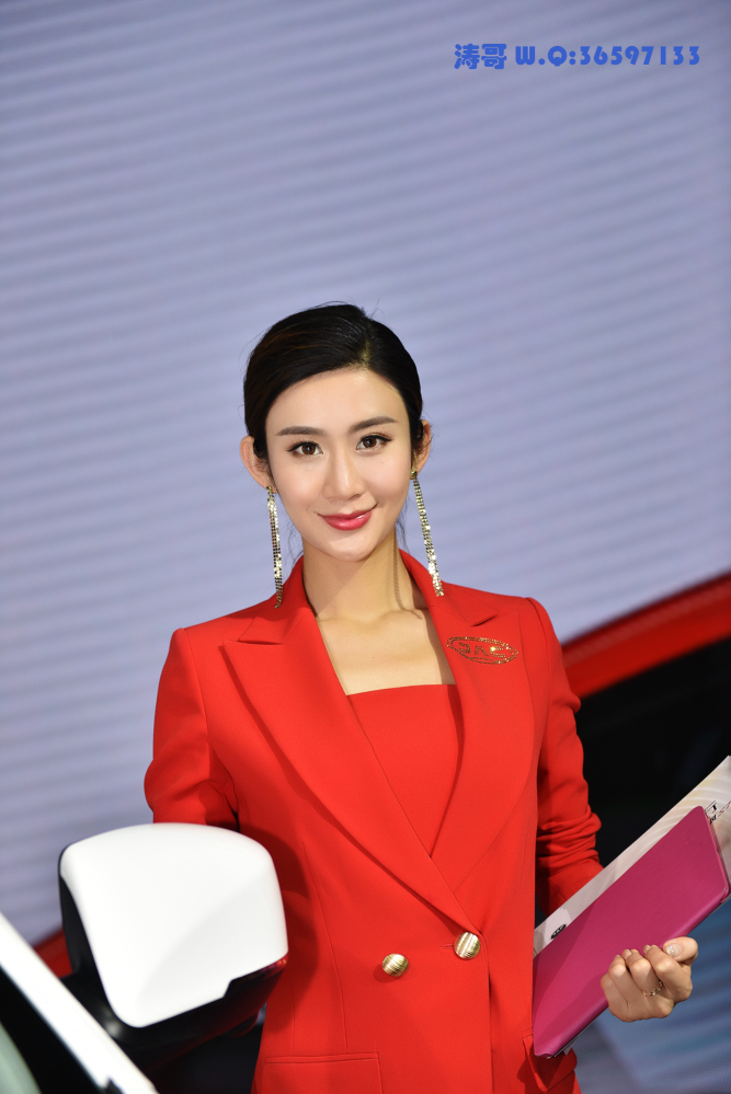 2017上海车展美女续