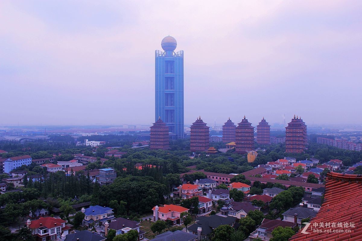 江苏江阴华士镇华西村随拍