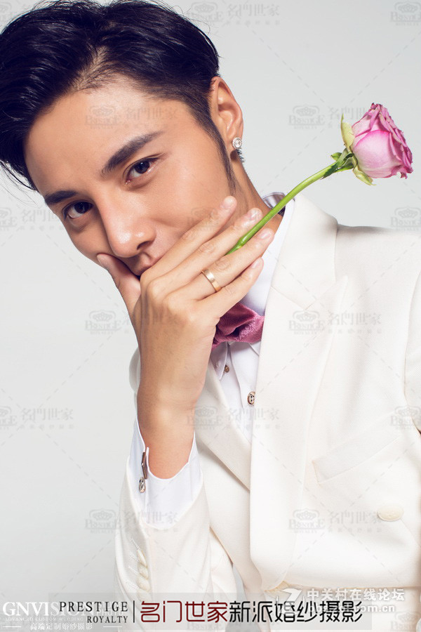 大连名门世家韩式婚纱照——白色思念