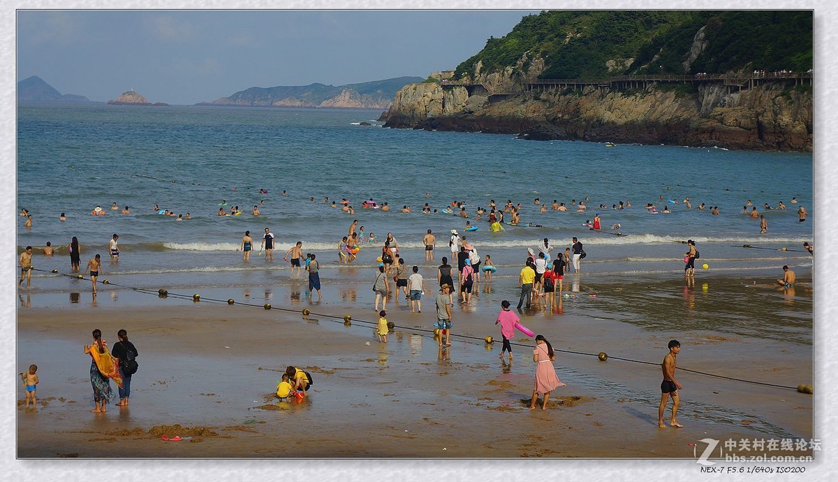 温州洞头海滨浴场图片