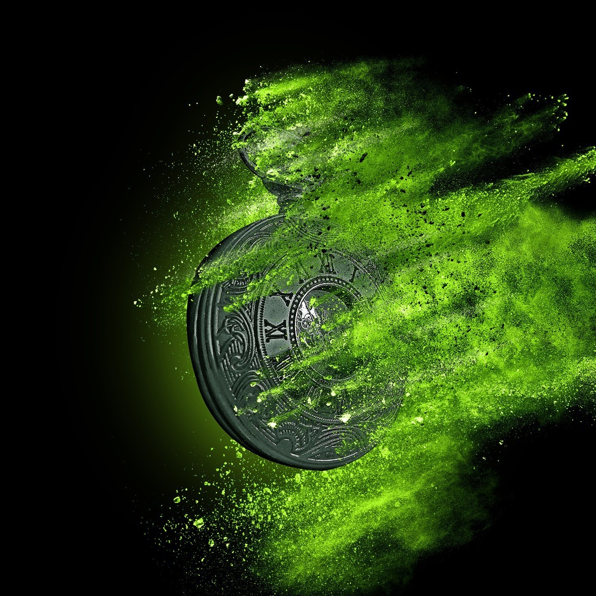 用PS制作超酷产品静物粉末喷溅效果