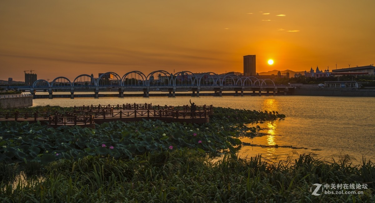 威海文登抱龙河日出二