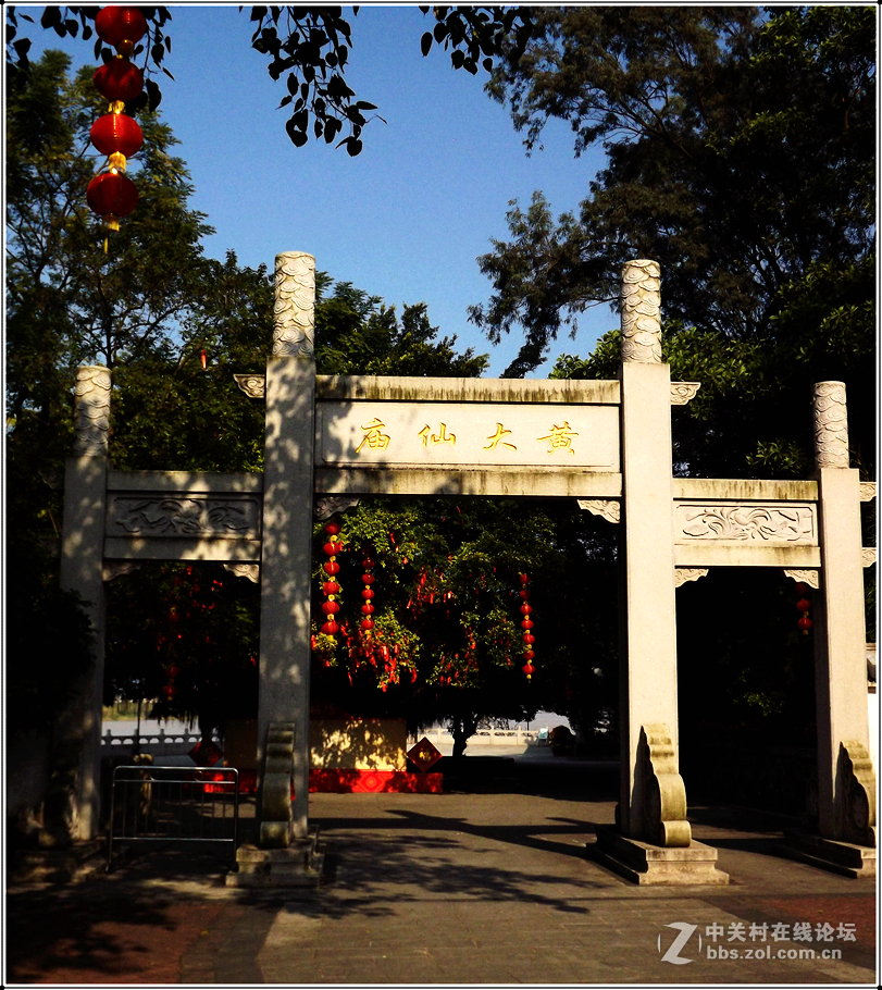 随拍东莞企石镇黄大仙庙