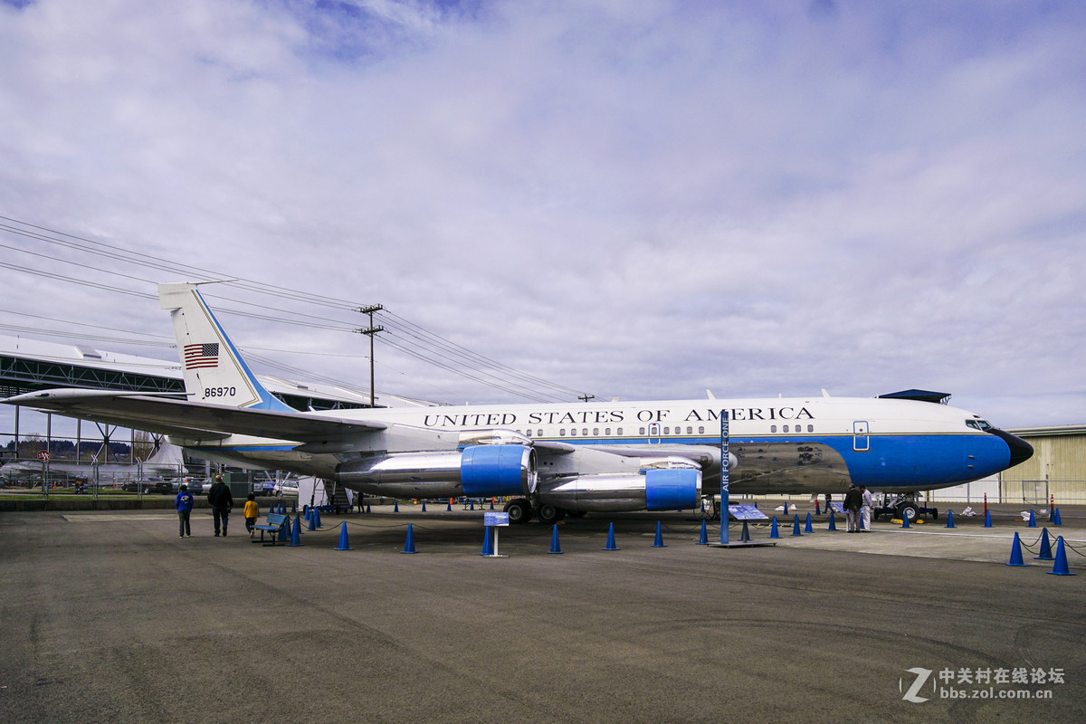 西雅图航空展一：退役的美国总统座机“空军一号”-中关村在线摄影论坛