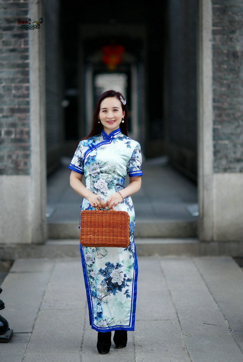 陈家祠之旗袍淑女闪亮