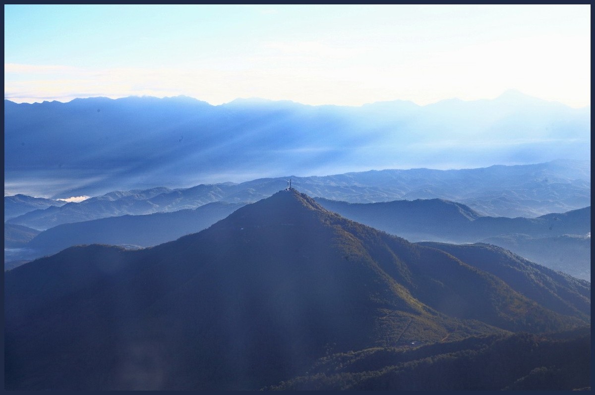 航班上拍摄大地山川