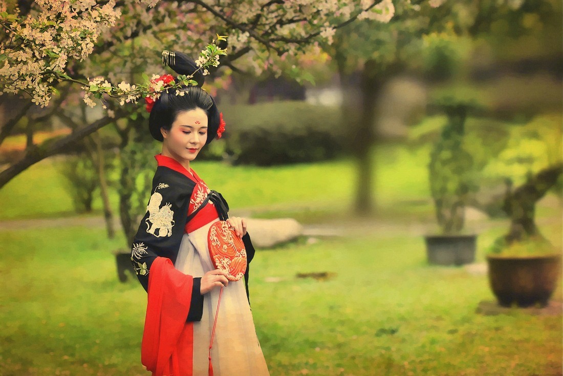 唐装人像摄影习作